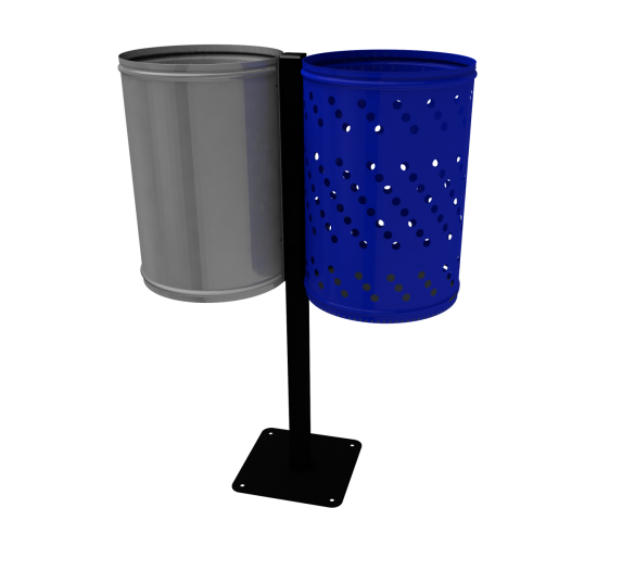 Урны для раздельного сбора мусора «Дуэт»